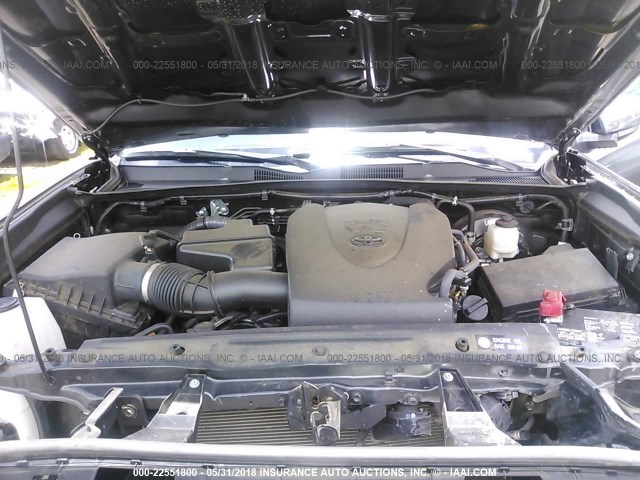 3TMCZ5AN7GM040061 - 2016 TOYOTA TACOMA DBL CAB/SR/SR5/TRD SPT/OR GRAY photo 10