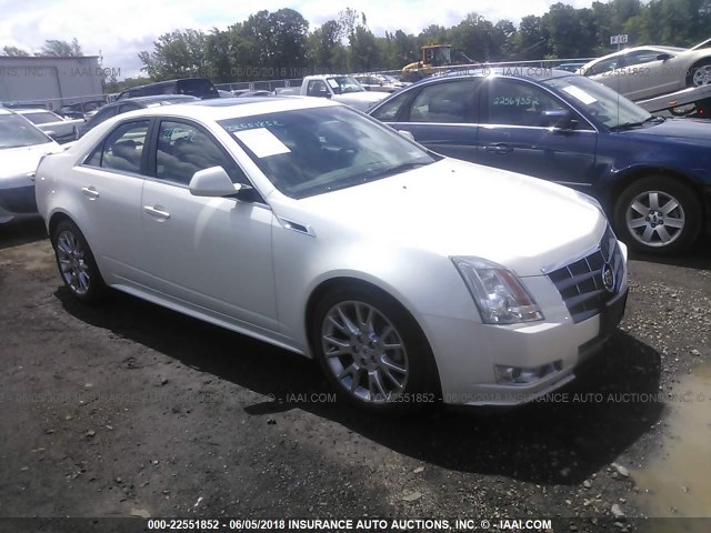 1G6DS5ED0B0110430 - 2011 CADILLAC CTS PREMIUM COLLECTION WHITE photo 1