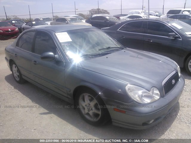 KMHWF35H35A152022 - 2005 HYUNDAI SONATA GLS/LX GRAY photo 1