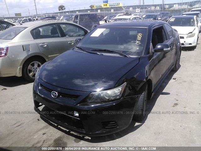 JTKJF5C79B3017088 - 2011 TOYOTA SCION TC 黑色 照片 2