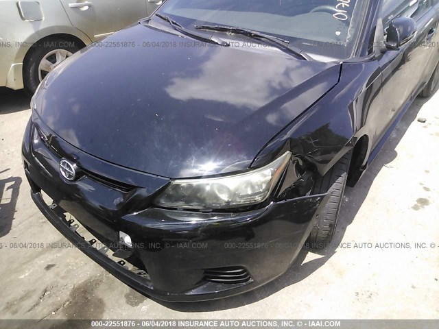 JTKJF5C79B3017088 - 2011 TOYOTA SCION TC 黑色 照片 6