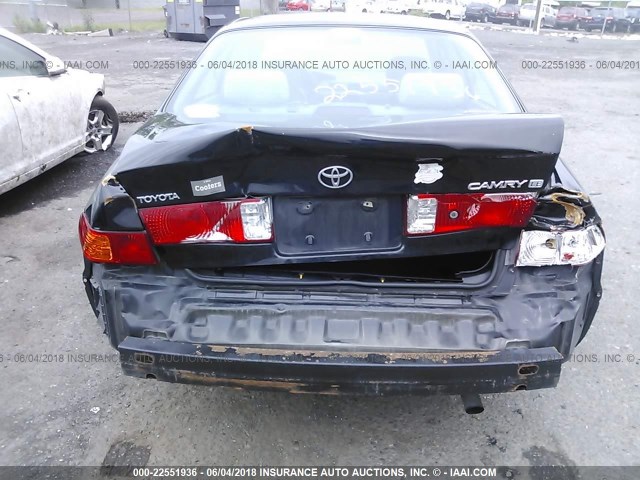 JT2BG28K2Y0479242 - 2000 TOYOTA CAMRY LE/XLE BLACK photo 6
