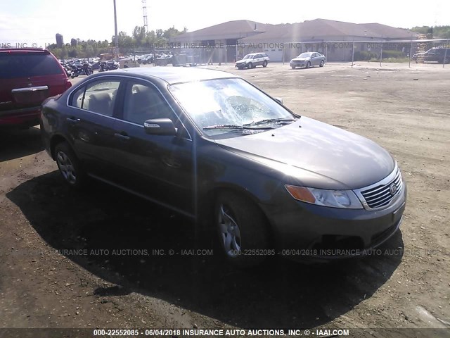 KNAGE228195286730 - 2009 KIA OPTIMA LX/EX BROWN photo 1