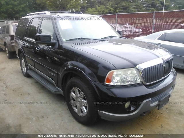 5LMFU28R43LJ03558 - 2003 LINCOLN NAVIGATOR BLACK photo 1