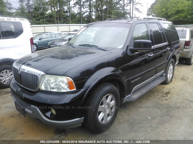 5LMFU28R43LJ03558 - 2003 LINCOLN NAVIGATOR BLACK photo 2