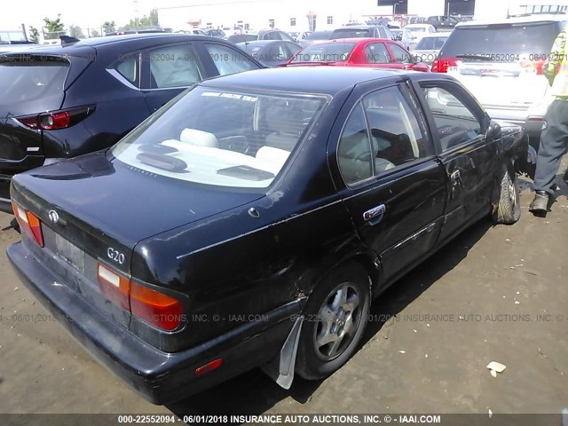 JNKCP01D1TT534104 - 1996 INFINITI G20 BLACK photo 4