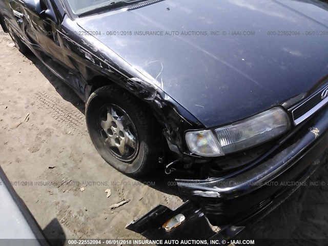 JNKCP01D1TT534104 - 1996 INFINITI G20 BLACK photo 6