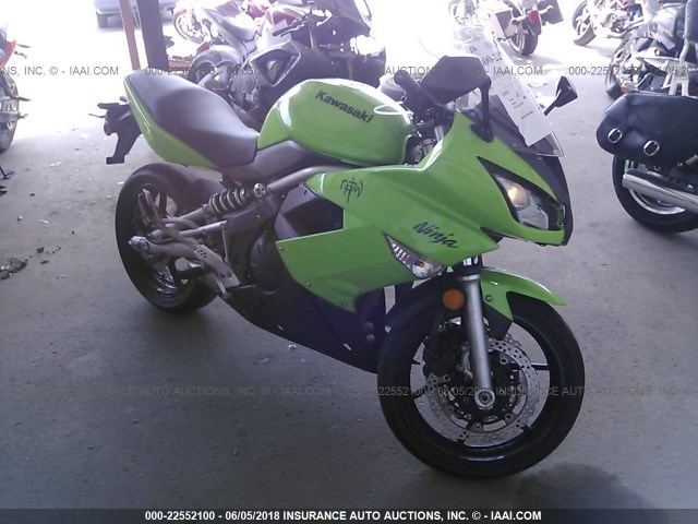 JKAEXEC119DA46202 - 2009 KAWASAKI EX650 C 绿色 照片 1