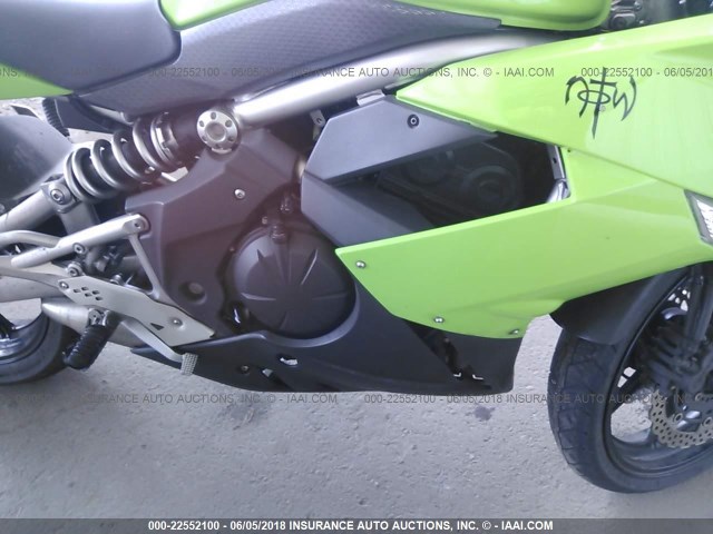 JKAEXEC119DA46202 - 2009 KAWASAKI EX650 C 绿色 照片 8