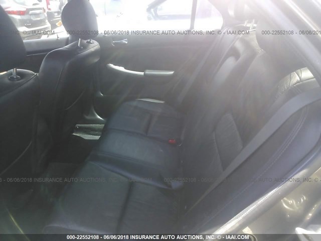 1HGCM56856A158107 - 2006 HONDA ACCORD EX GRAY photo 8