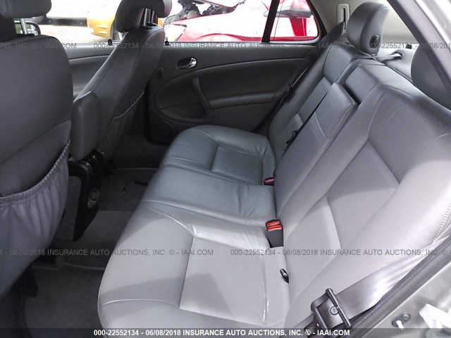 YS3ED49A053529833 - 2005 SAAB 9-5 ARC GRAY photo 8