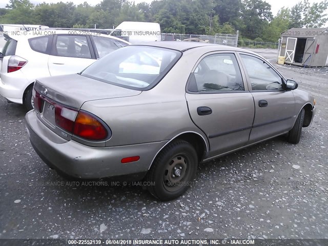 JM1BC1419V0118645 - 1997 MAZDA PROTEGE DX/LX/ES TAN photo 4