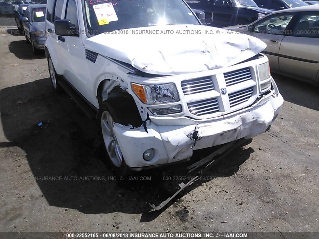 1D4PT4GKXBW589730 - 2011 DODGE NITRO HEAT WHITE photo 6