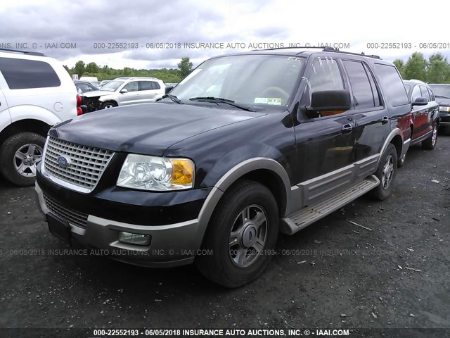 1FMFU18L34LA43105 - 2004 FORD EXPEDITION EDDIE BAUER BLACK photo 2