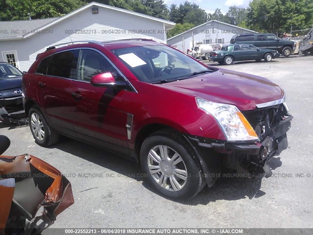 3GYFNAEY8AS522573 - 2010 CADILLAC SRX LUXURY COLLECTION RED photo 1