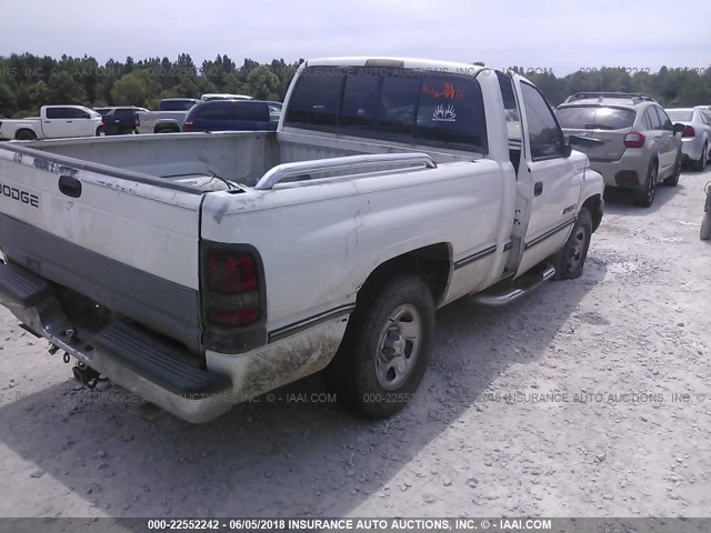 3B7HC16YXRM518821 - 1994 DODGE RAM 1500 WHITE photo 4