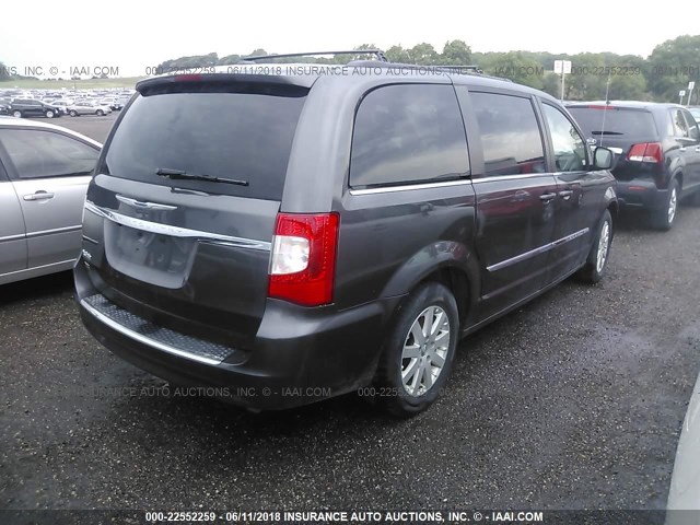 2C4RC1BGXFR588275 - 2015 CHRYSLER TOWN & COUNTRY TOURING GRAY photo 4