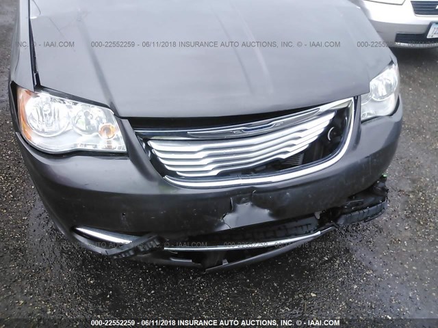 2C4RC1BGXFR588275 - 2015 CHRYSLER TOWN & COUNTRY TOURING GRAY photo 6