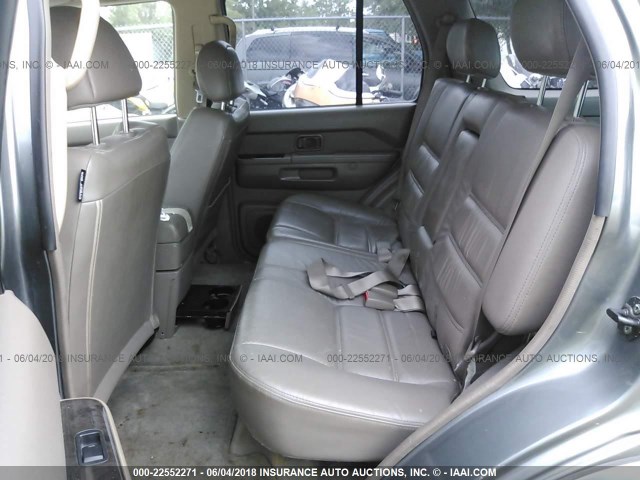 JN8DR09X94W801797 - 2004 NISSAN PATHFINDER LE/SE GRAY photo 8