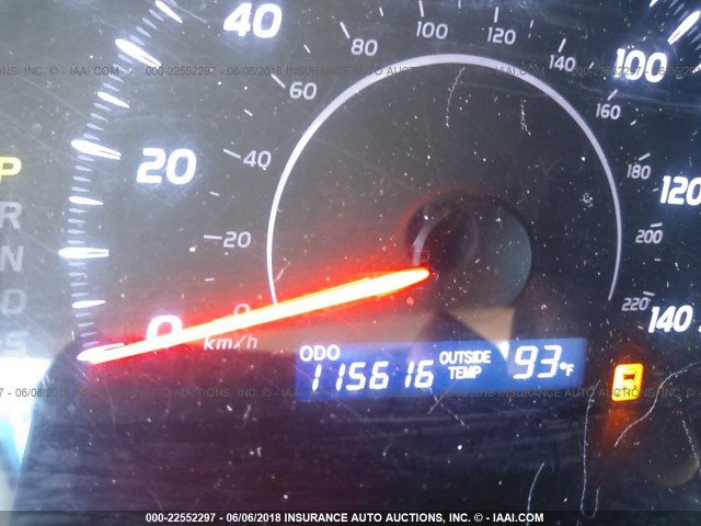 4T1BF3EK4AU081786 - 2010 TOYOTA CAMRY SE/LE/XLE BLACK photo 7