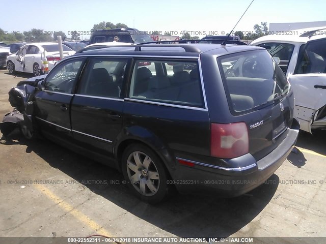 WVWWH63B93E125122 - 2003 VOLKSWAGEN PASSAT GLX 灰色 照片 3