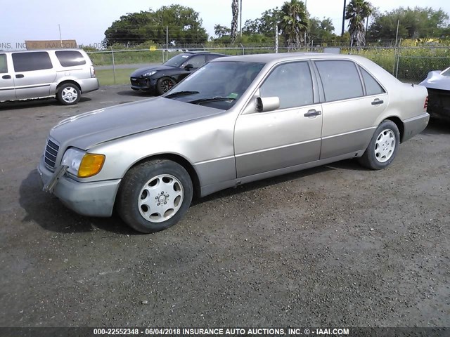 WDBGA43E8PA095436 - 1993 MERCEDES-BENZ 400 SEL 米色 照片 2