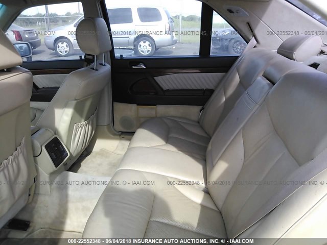 WDBGA43E8PA095436 - 1993 MERCEDES-BENZ 400 SEL 米色 照片 8