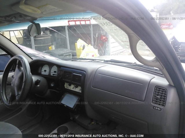 5TEGM92N91Z813189 - 2001 TOYOTA TACOMA DOUBLE CAB PRERUNNER SILVER photo 5