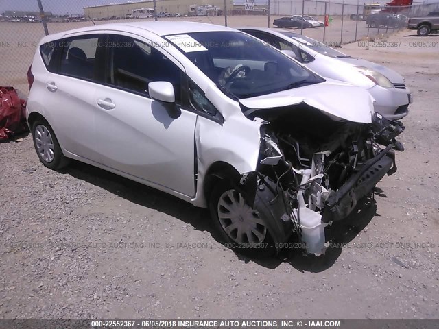 3N1CE2CP8FL381582 - 2015 NISSAN VERSA NOTE S/S PLUS/SV/SL/SR WHITE photo 1