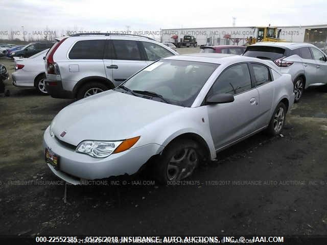 1G8AW12F54Z128479 - 2004 SATURN ION LEVEL 3 SILVER photo 2