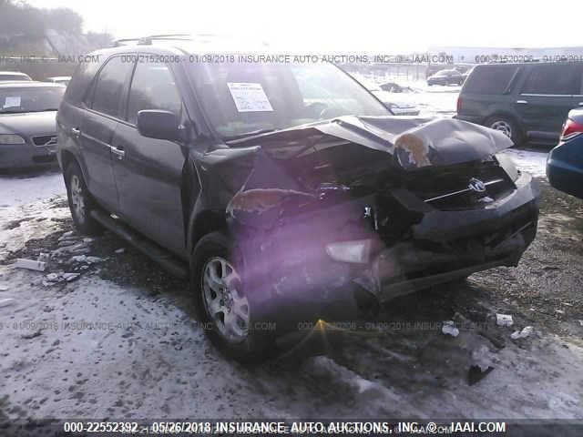 2HNYD18692H527002 - 2002 ACURA MDX TOURING BLACK photo 1