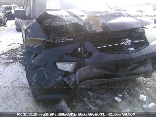 2HNYD18692H527002 - 2002 ACURA MDX TOURING BLACK photo 6