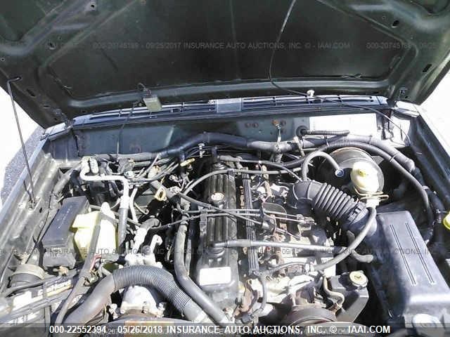 1J4FJ68S9WL157852 - 1998 JEEP CHEROKEE SPORT/CLASSIC Zielony zdjęcie 10