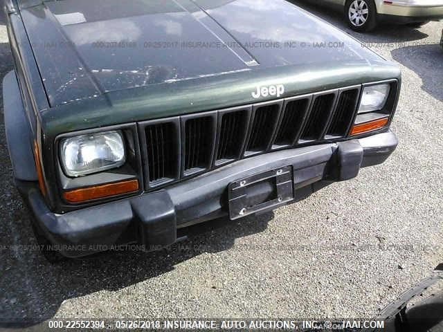 1J4FJ68S9WL157852 - 1998 JEEP CHEROKEE SPORT/CLASSIC Zielony zdjęcie 6