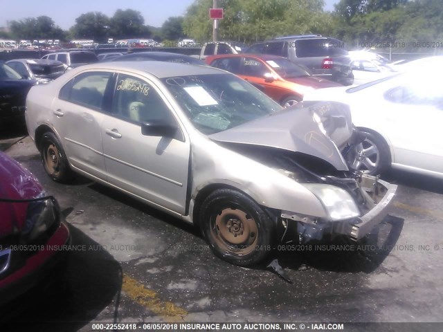 3FAHP06Z07R125391 - 2007 FORD FUSION S GOLD photo 1