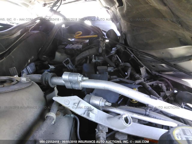 3FAHP06Z07R125391 - 2007 FORD FUSION S GOLD photo 10