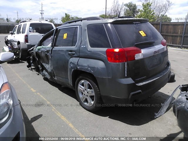 2GKFLTE39D6148798 - 2013 GMC TERRAIN SLE GRAY photo 3