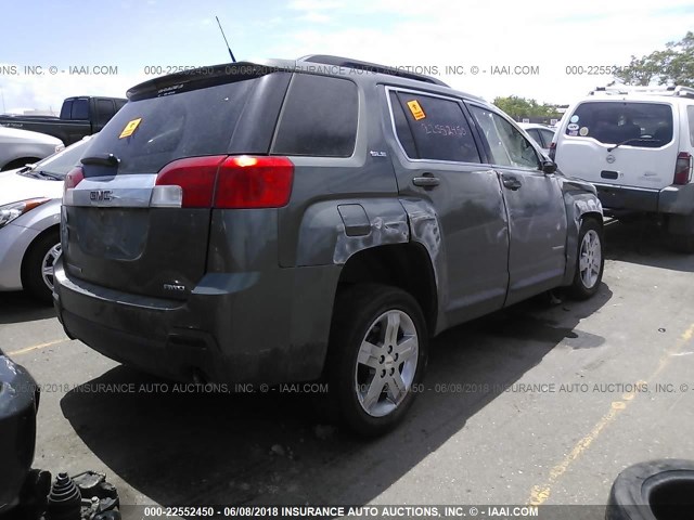 2GKFLTE39D6148798 - 2013 GMC TERRAIN SLE GRAY photo 4