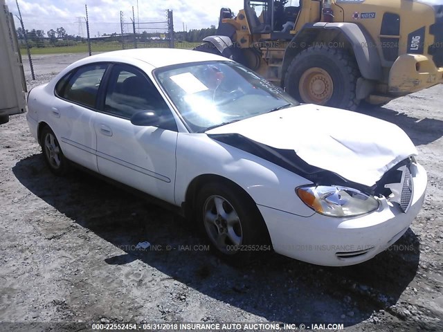 1FAFP52U34A189610 - 2004 FORD TAURUS LX WHITE photo 1