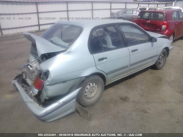 JT2EL44A8M0024312 - 1991 TOYOTA TERCEL LE GREEN photo 4