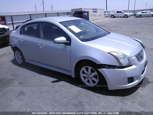 3N1AB6AP9AL697222 - 2010 NISSAN SENTRA 2.0/2.0S/SR/2.0SL SILVER photo 1