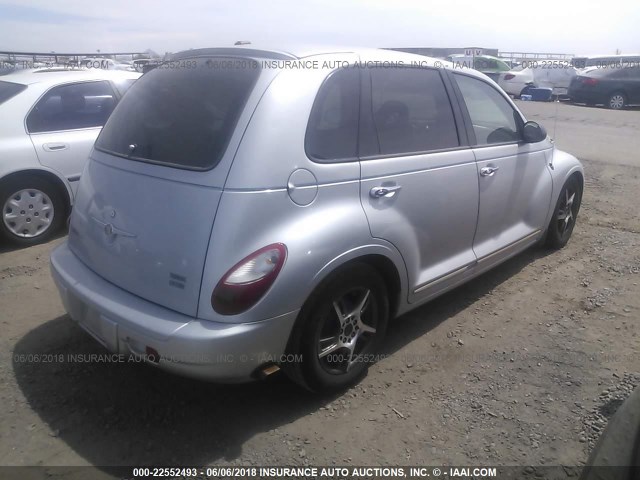 3A4FY58B47T523194 - 2007 CHRYSLER PT CRUISER TOURING SILVER photo 4