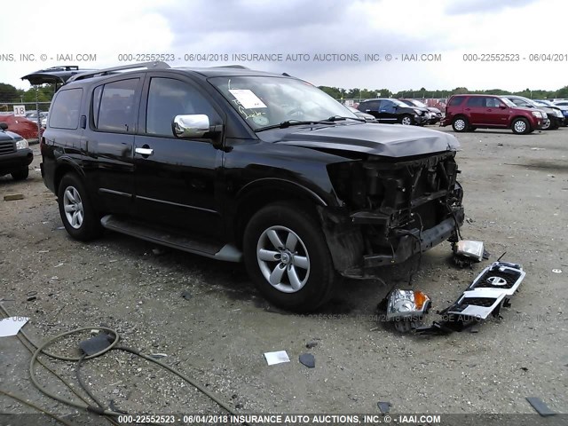 5N1AA0ND7CN608730 - 2012 NISSAN ARMADA SV/SL/PLATINUM BLACK photo 1