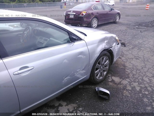 4T1BK36B75U021548 - 2005 TOYOTA AVALON XL/XLS/TOURING/LIMITED SILVER photo 6