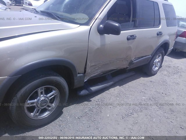 1FMZU63K83ZA78503 - 2003 FORD EXPLORER XLT/XLT SPORT/NBX GOLD photo 6