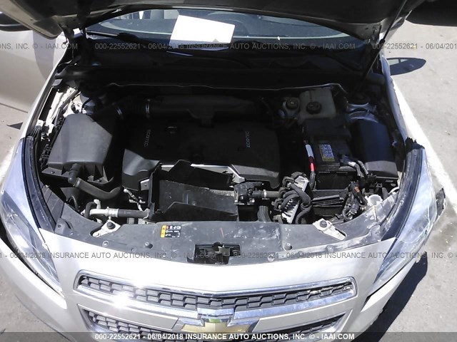 1G11B5SA0DF351200 - 2013 CHEVROLET MALIBU LS შამპანური ფოტო 10