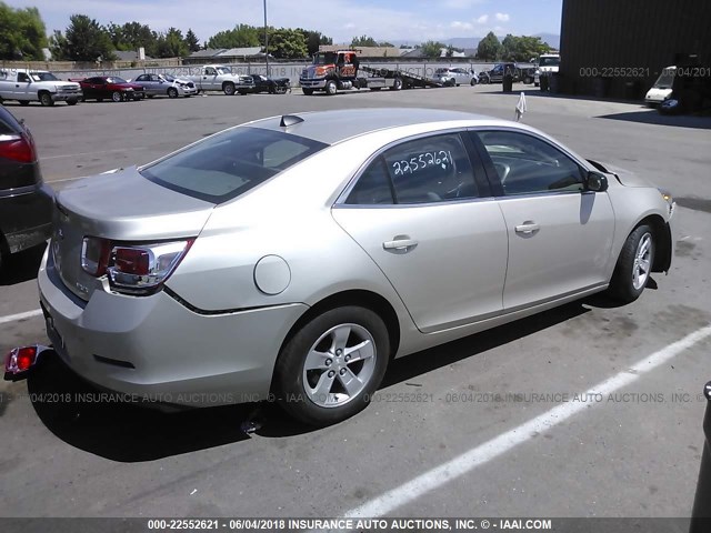 1G11B5SA0DF351200 - 2013 CHEVROLET MALIBU LS შამპანური ფოტო 4