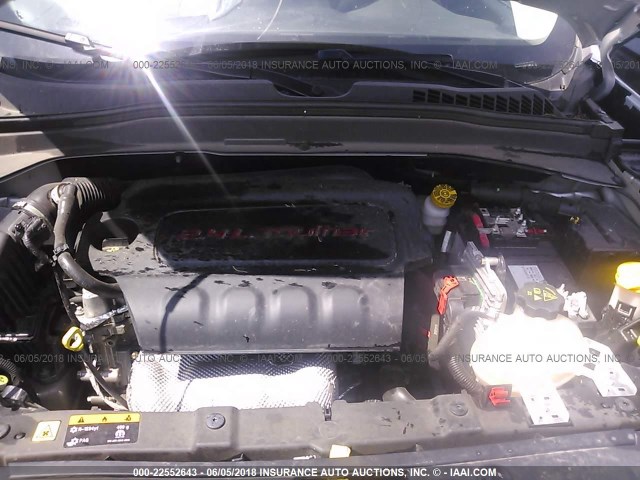 ZACCJAAT4GPC96136 - 2016 JEEP RENEGADE SPORT Մոխրագույն լուսանկար 10