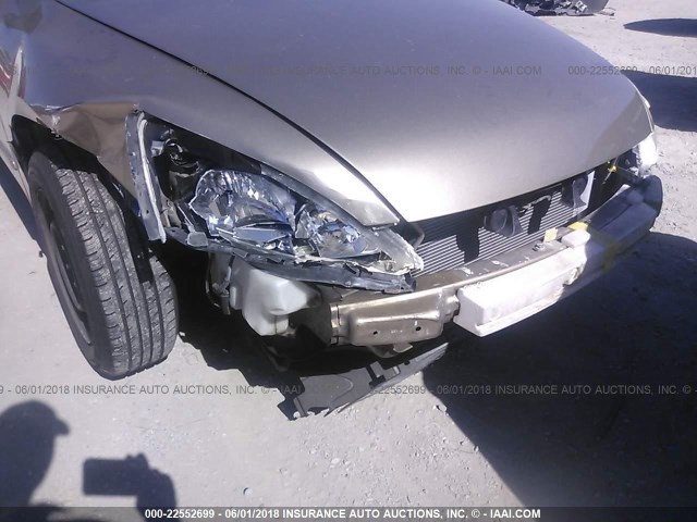 1HGCM55123A114338 - 2003 HONDA ACCORD DX GOLD photo 6