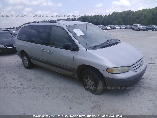 1C4GJ44G3YB793952 - 2000 CHRYSLER GRAND VOYAGER SE SILVER photo 1